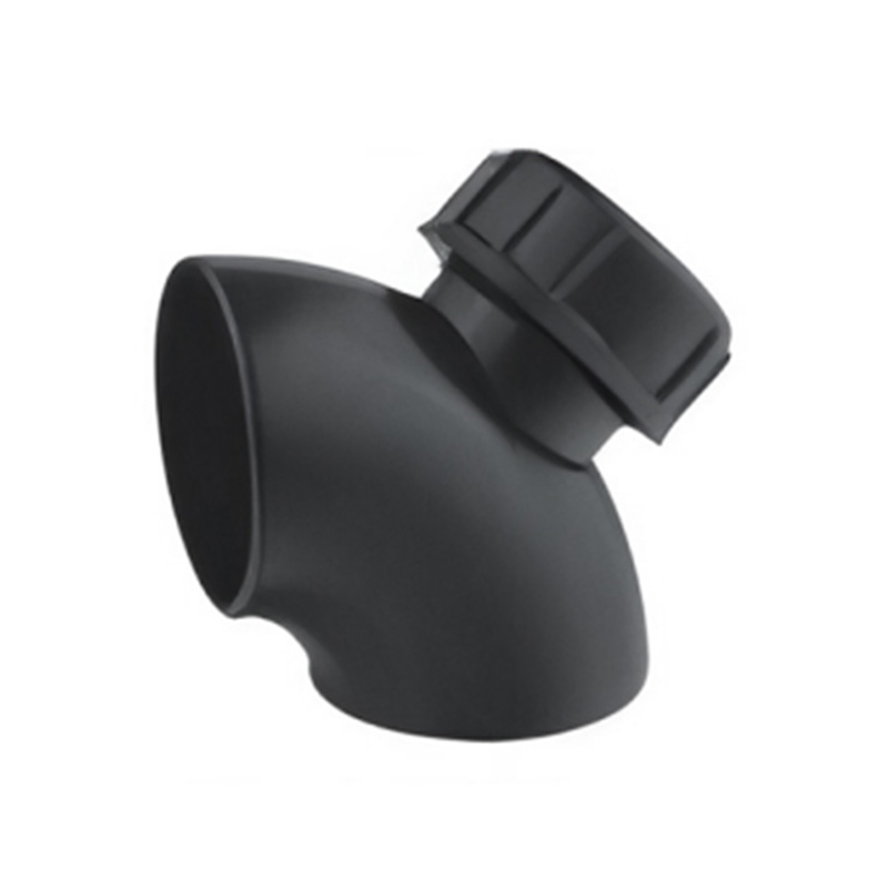 HDPE 90 Degree Curved Elbow With Clean Out